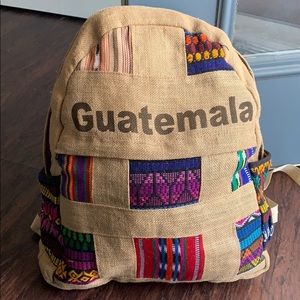 Guatemala handmade backpack